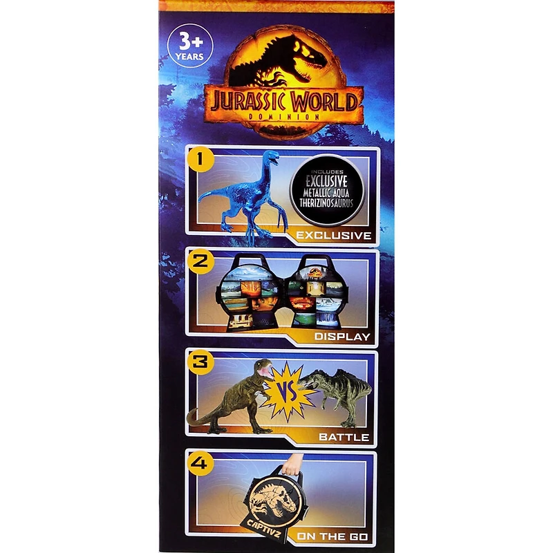 Jurassic World Captivz Dominion Mallette de collectionneur