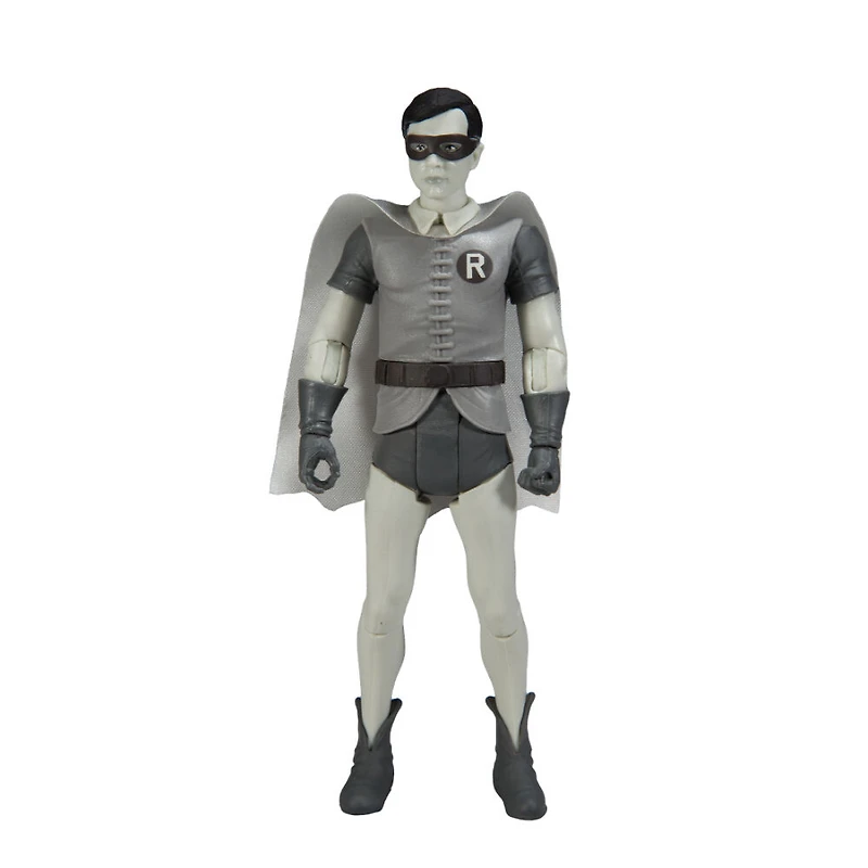 DC Retro 6" Wave 5 Batman 66 - Robin (Black and White TV Variant) - R Exclusive