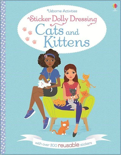 Sticker Dolly Dressing Cats And Kittens - English Edition