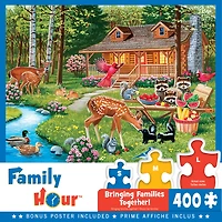 Casse-Tête 400 Pièces EZ-Grip Family Hour - "Creekside Gathering"