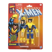 Marvel Legends Series X-Men, figurine articulée Wolverine classique de 15 cm, 3 accessoires