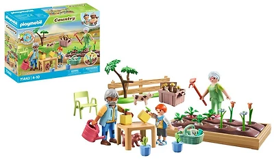 Playmobil - Idyllic vegetable garden with grandparents
