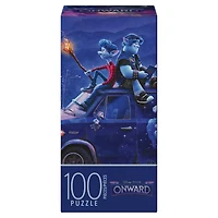 En avant, Puzzle de 100 pièces dans une boîte en forme de tour