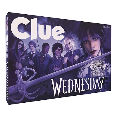 USAopoly CLUE: Wednesday - Édition anglaise