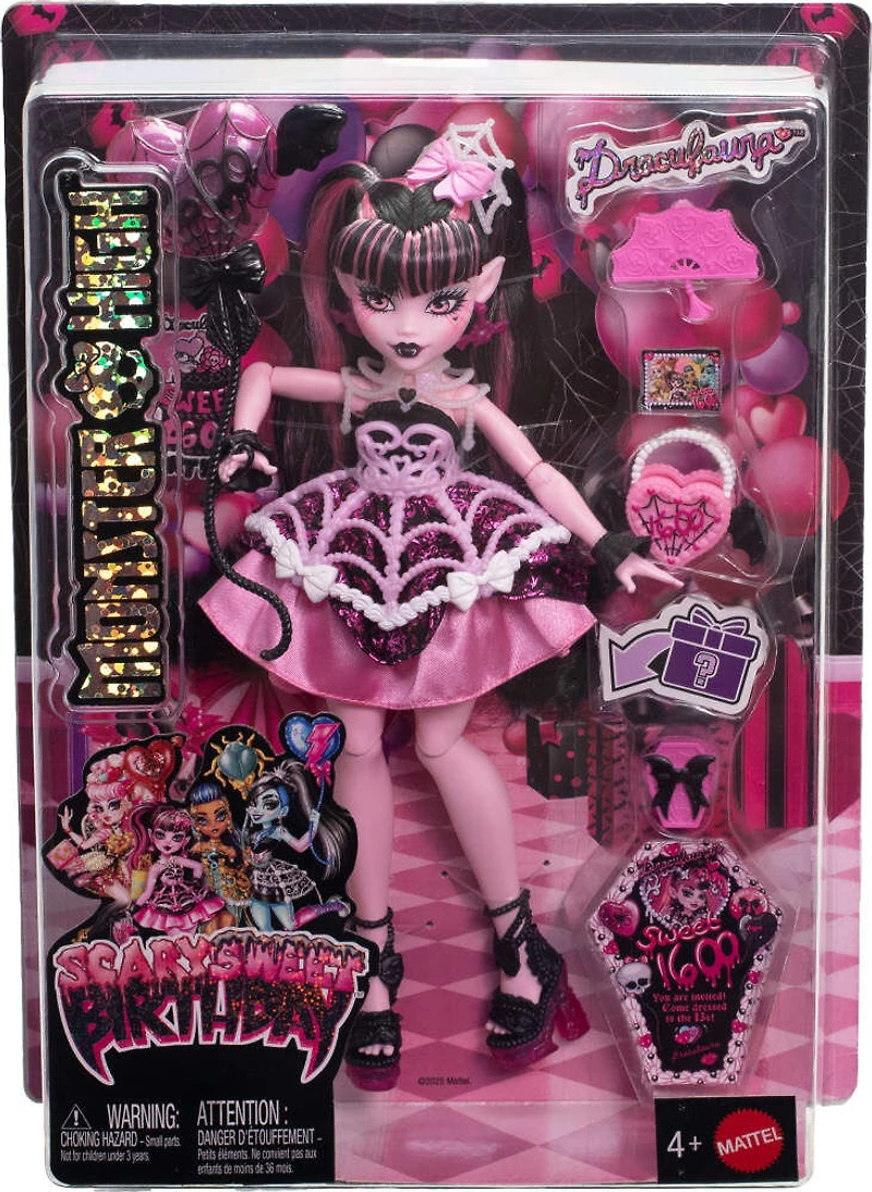 Monster High-Draculaura Anniversaire Monstrueusement Mémorable-poupée