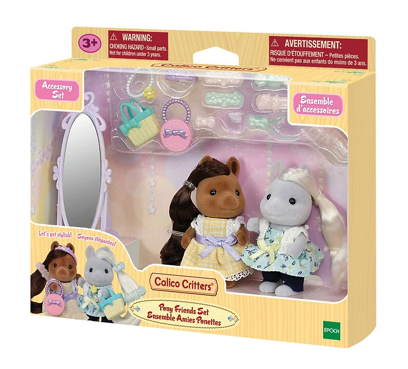 Calico Critters Ensemble Amies Ponettes