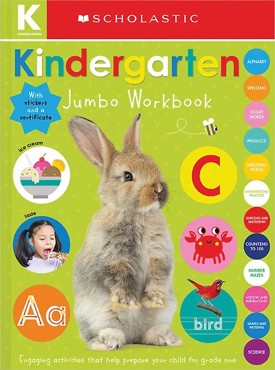 Kindergarten Jumbo Workbook: Scholastic Early Learners (Jumbo Workbook) - English Edition