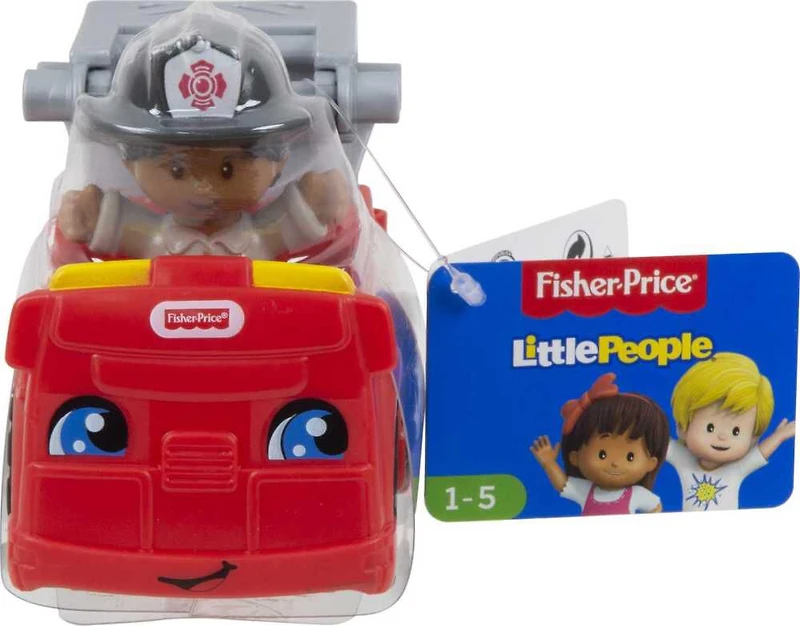 Fisher-Price Little People Camion de pompiers À la rescousse