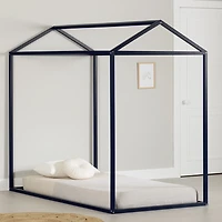 Sweedi Maison lit Simple Bleu marin