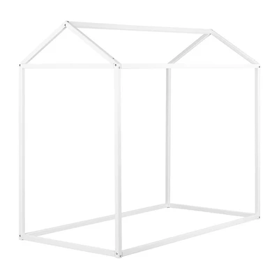 Sweedi Maison lit Simple Blanc solide