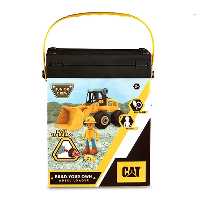 Cat Build Your Own Vehicle Junior Crew Wheel Loader