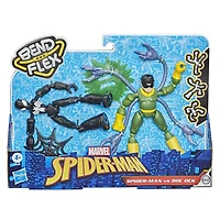Marvel Spider-Man Bend and Flex - Spider-Man en costume noir Vs Doc Ock