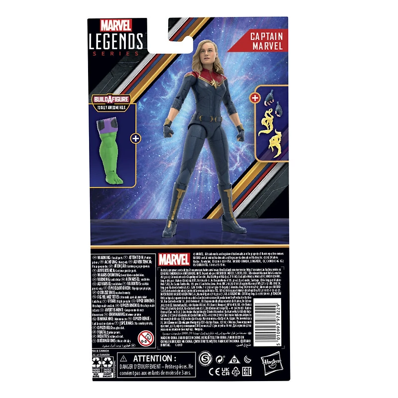 Marvel Legends Series The Marvels, figurine Captain Marvel de 15 cm