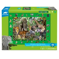 Construire, Repérer Et Apprendre Le Puzzle Au Sol - Safari