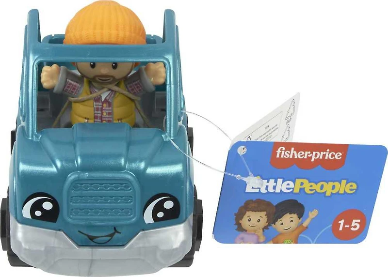 Fisher-Price - Little People - Camionnette et figurine, 2 éléments