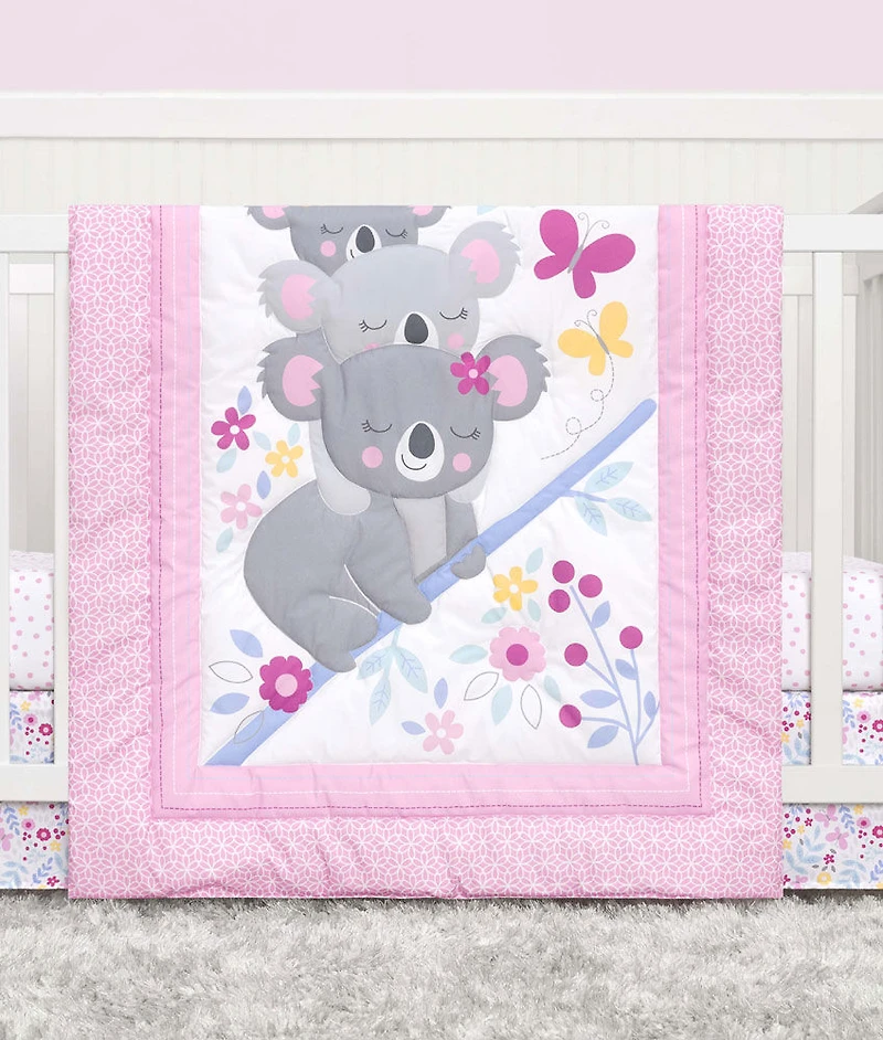 Cuddletime Koala Hugs 5 PC Bedding Set