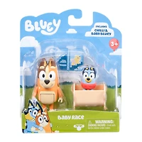 Bluey S10 Figurine 2Pk Baby Bluey Et Chilli