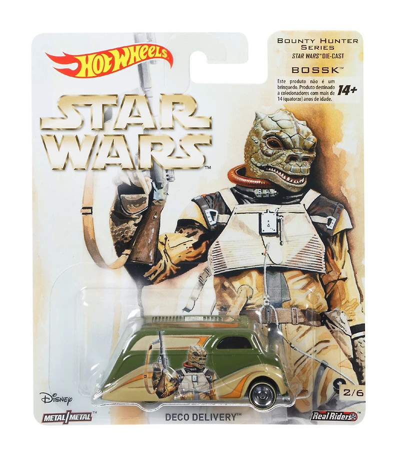 Hot Wheels Star Wars Bossk Deco Delivery Vehicle