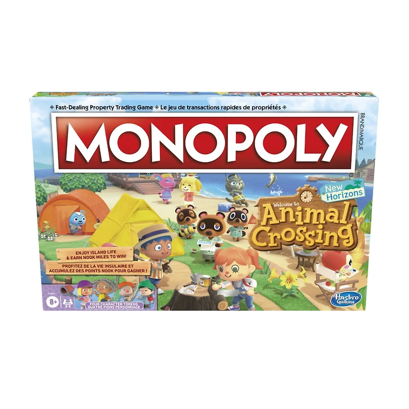 Monopoly édition Animal Crossing New Horizons, plateau