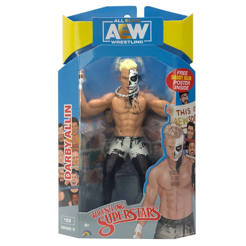 AEW - Lutteur incomparable - Vedettes de la lutte - Darby Allin