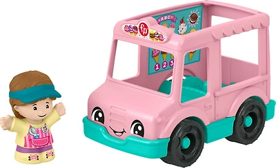Fisher-Price Little People Véhicule et fig. Camion de crème glacée