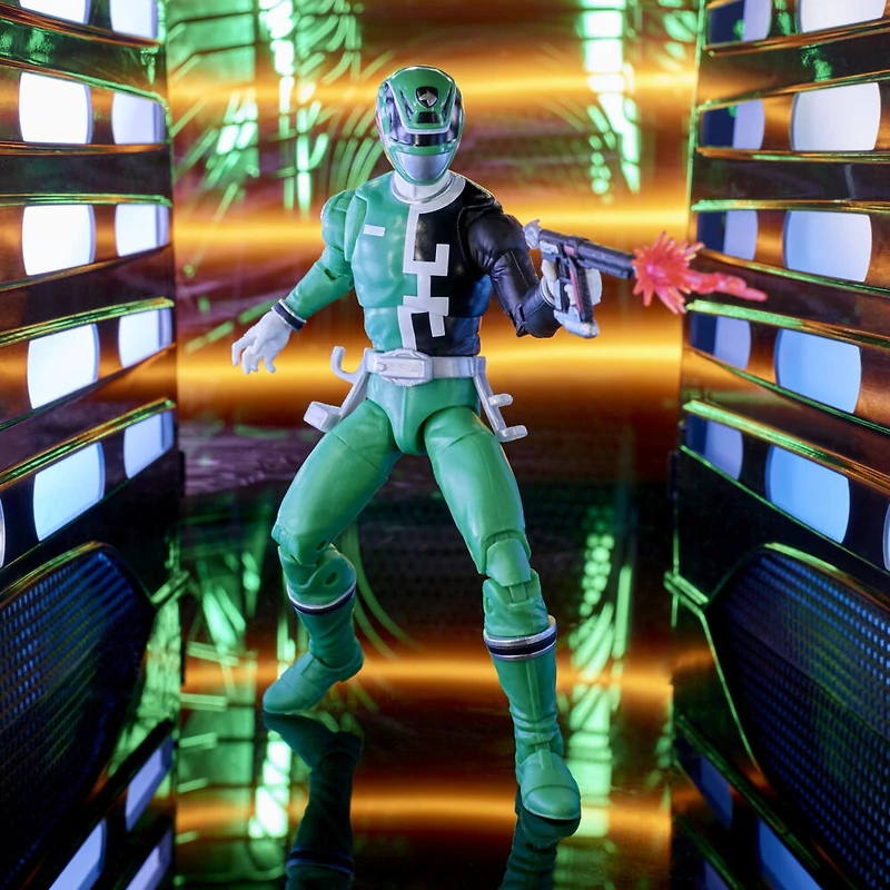 Power Rangers Lightning Collection S.P.D. Green Ranger 6-Inch Premium Collectible Action Figure Toy