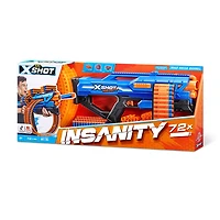 X-Shot Insanity Mad Mega Barrel (72 Darts) by ZURU