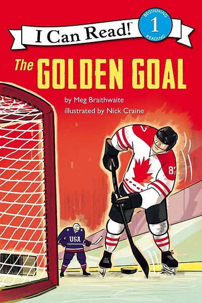 I Can Read Hockey Stories: The Golden Goal - English Edition