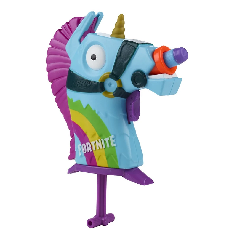 Nerf MicroShots Fortnite, Rainbow Smash, mini blaster à fléchettes