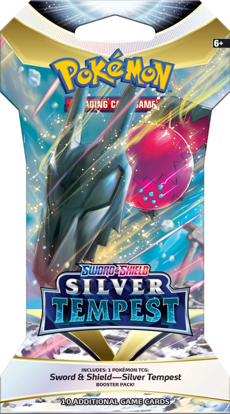 Pokémon Sword and Shield 12 "Silver Tempest" Sleeved Booster - English Edition