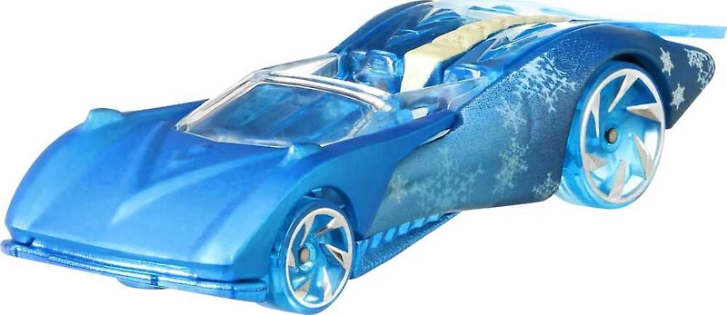 Hot Wheels Character Cars Disney 100 Frozen Elsa  1:64 Véhicule de collection