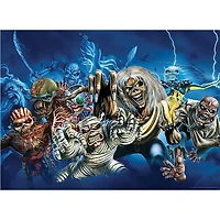 Iron Maiden "The Faces of Eddie" 1000 Piece Puzzle - English Edition