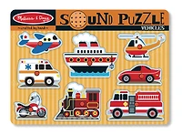 Melissa & Doug - Vehicles Sound Puzzle