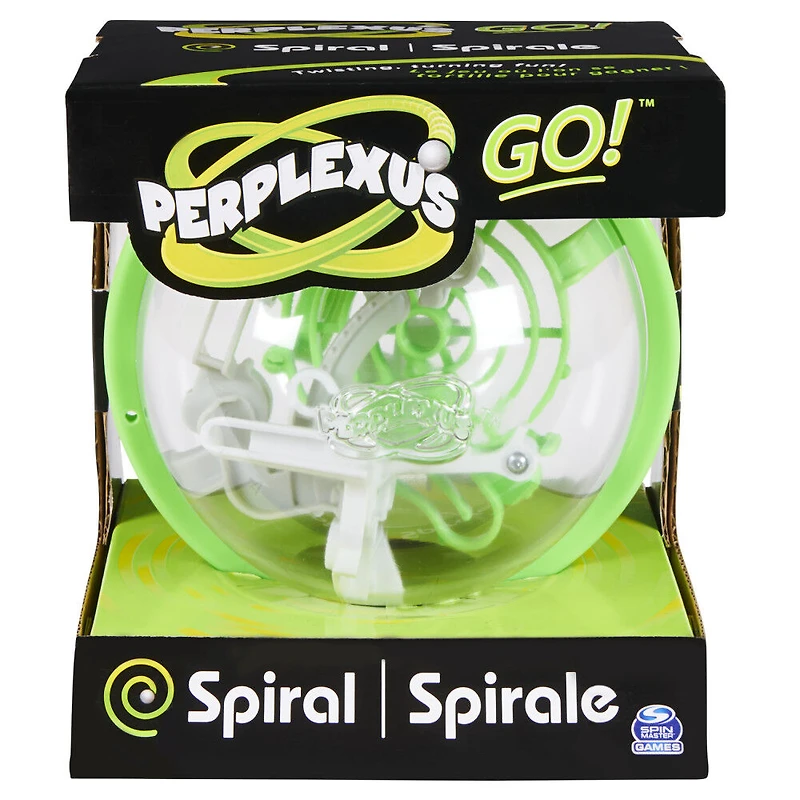 Perplexus GO! Stairs, Compact Challenging Puzzle Maze Skill Game (Styles May Vary)