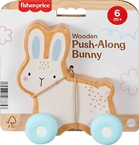Fisher-Price Wooden Push-Along Bunny
