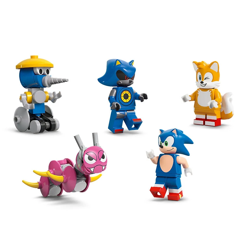 LEGO Sonic the Hedgehog Le Camion de Commandement de l'Équipe Sonic, Jouet de Robot pour Enfants, Garçons et Filles 77006