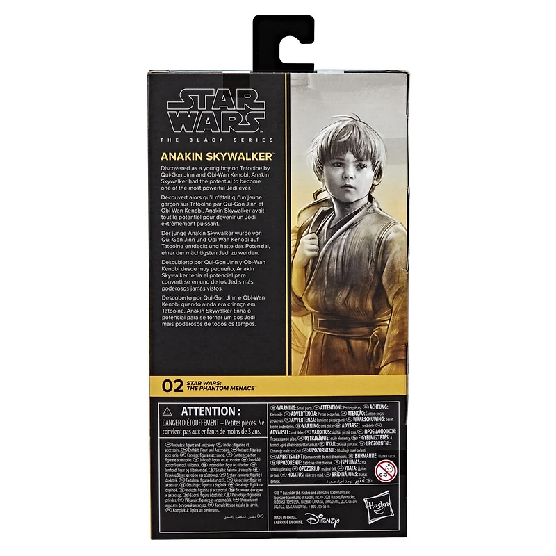 Star Wars The Black Series Anakin Skywalker, figurine de 15 cm