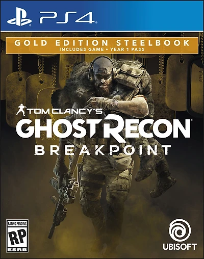 Tom Clancy's Ghost Recon Breakpoint Gold Steelbook Edition - PlayStation 4