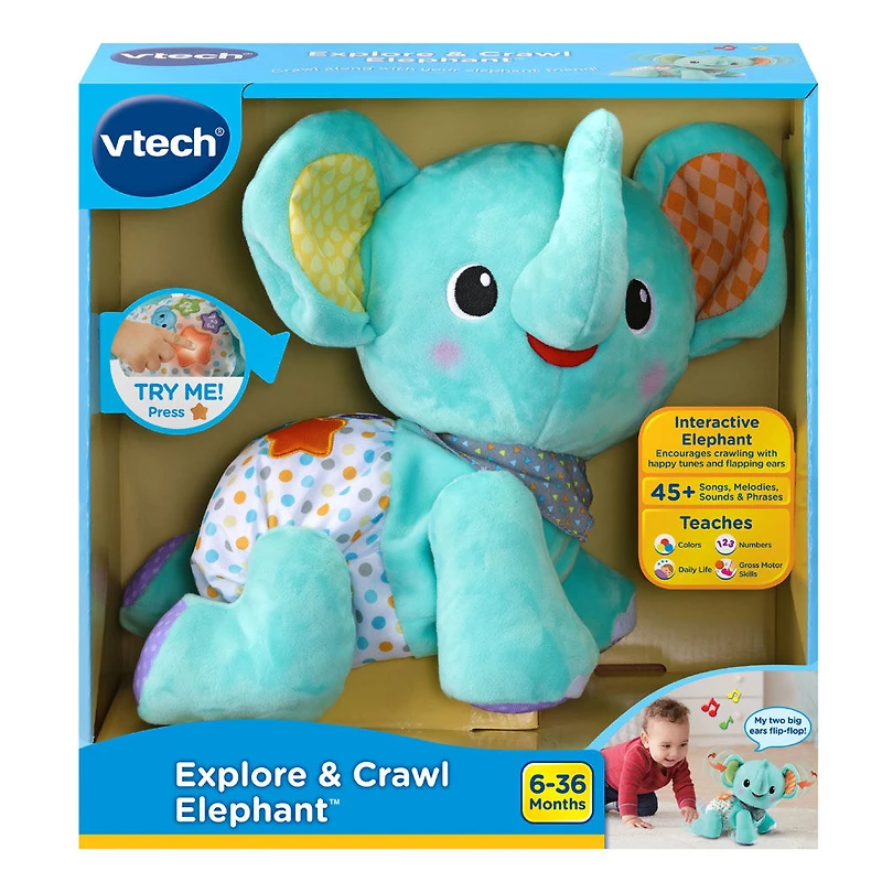 VTech Explore & Crawl Elephant - English Version