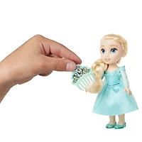 Petite Frozen Poupées avec corsage dur scintillant et peigne