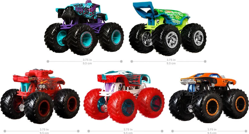 Hot Wheels Monster Trucks Savage Smashers 5 - R Exclusive