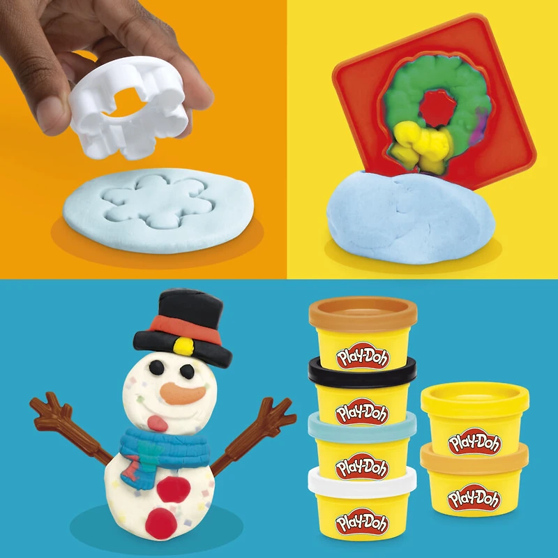 Play-Doh Holiday Advent Calendar, 24 Days of Surprise Toys