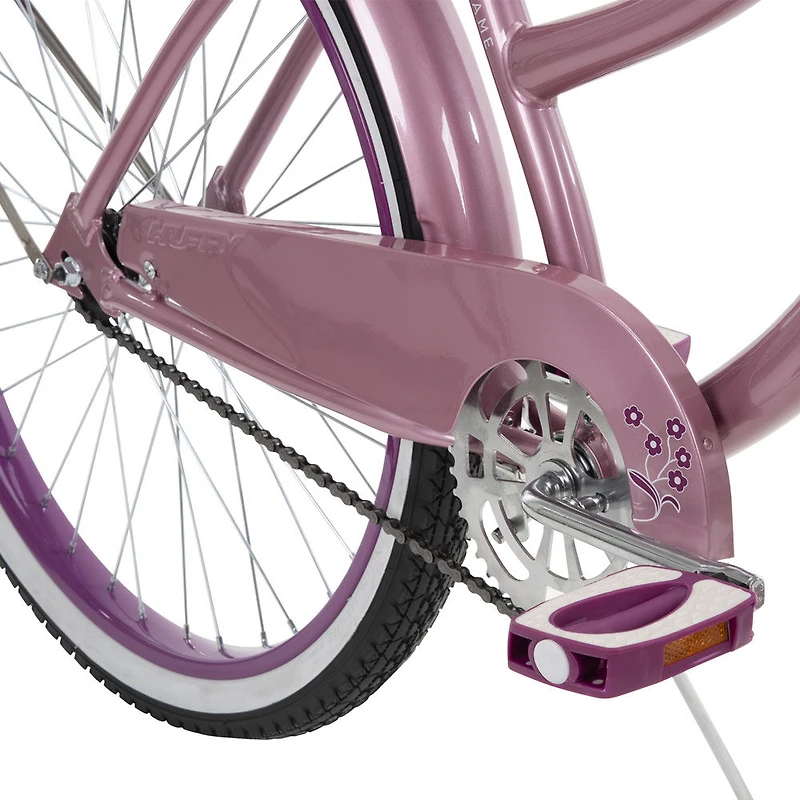 Huffy Good Vibrations Women's Cruiser Bike, Pink, 26-inch
