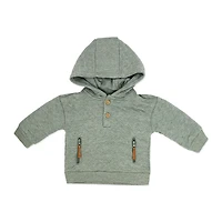 Baby Mode Ensemble jogging matelassé à capuche 2 pièces : vert