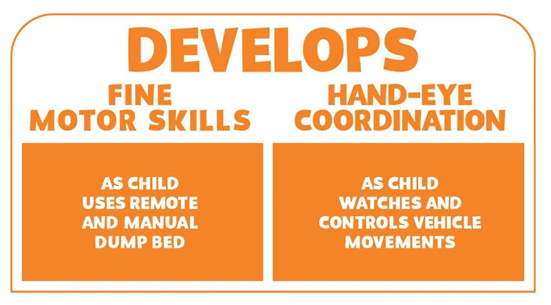 Cat Junior Crew Lil' Movers Dump Truck