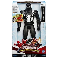Marvel Ultimate Spider-Man Web Warriors Titan Hero Tech - Figurine électronique Agent Venom - Édition anglaise