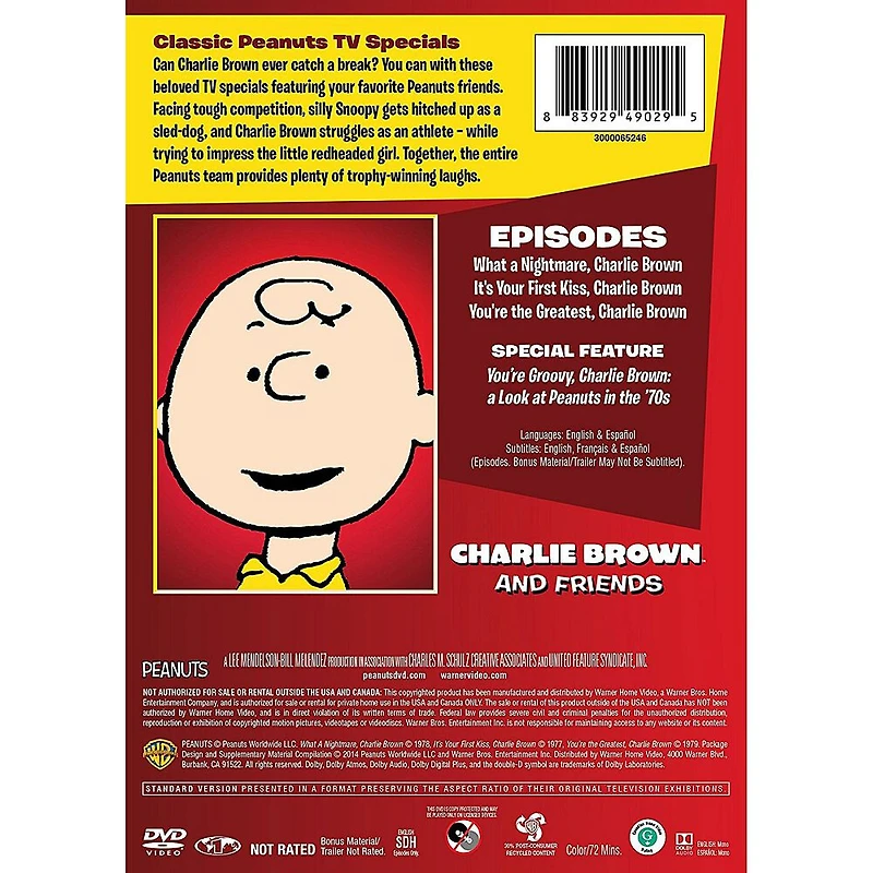 DVD - Charlie Brown et ses amis