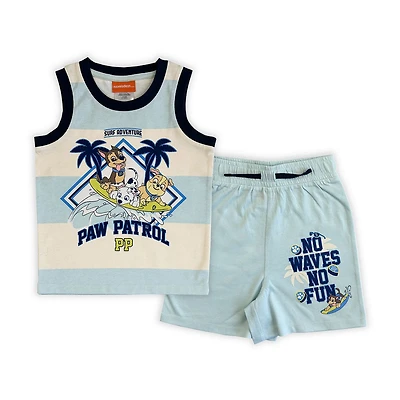 Paw Patrol 2 Piece Short Set - Teal 