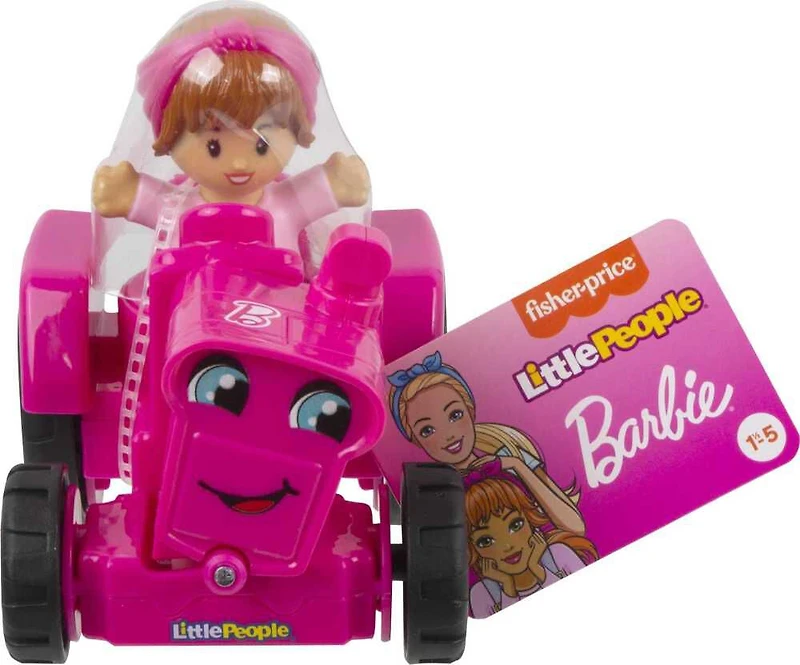 Fisher-Price Little People Barbie Tracteur de ferme, figurine