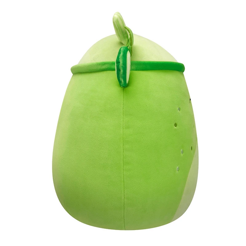 Peluche Squishmallows 12" -  Townes the Green Juice aux yeux fermés